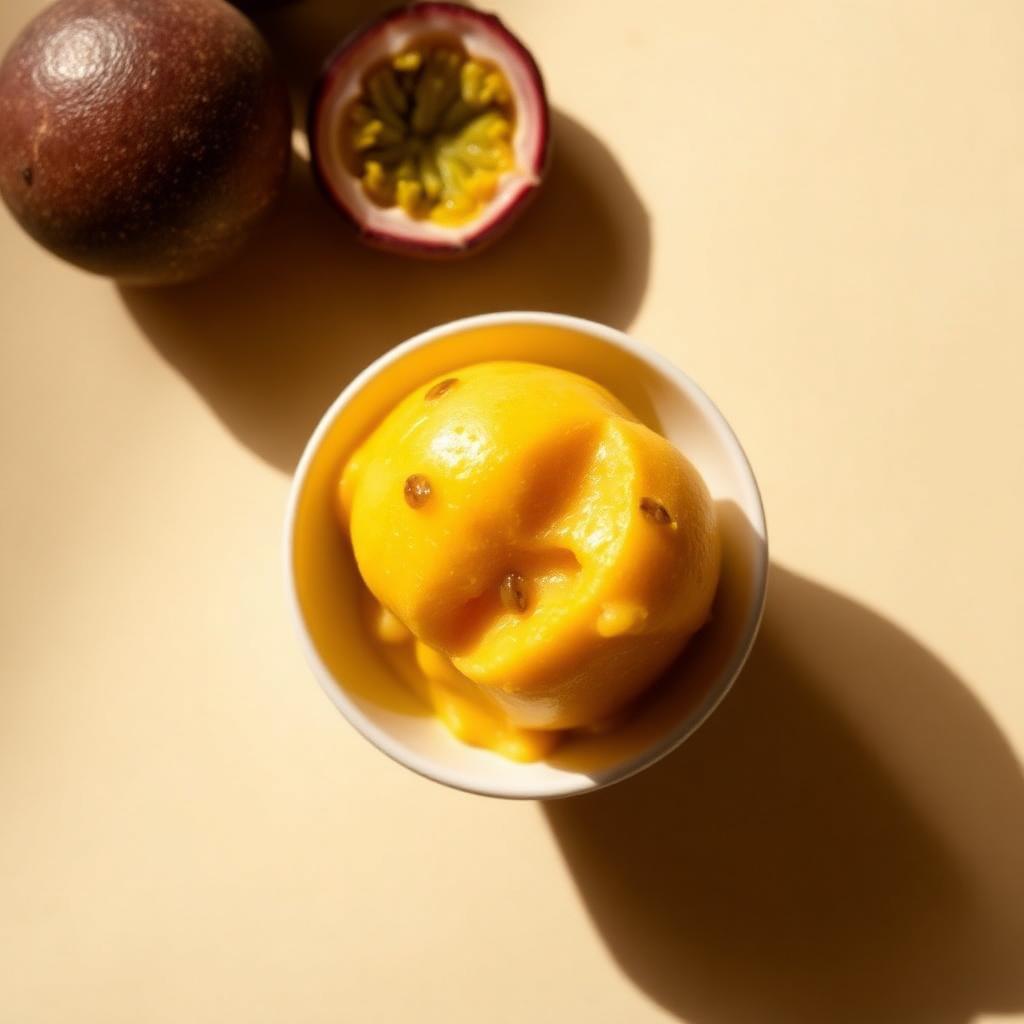 Gelato de Maracujá